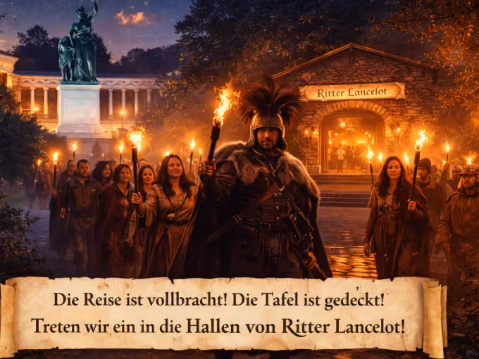 Fackeltour / Einkehr ins Ritter Lancelot