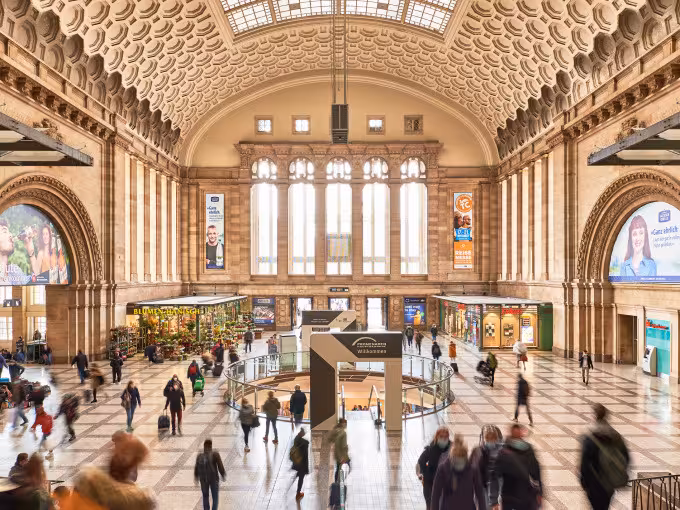 Der Leipziger Hauptbahnhof– eine exklusive Bahnhofsführung