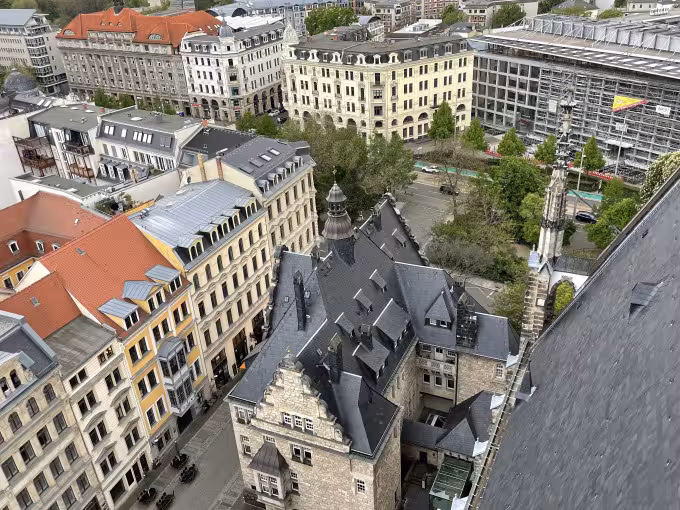 Himmlisches Leipzig: Turmbesteigung in der Thomaskirche