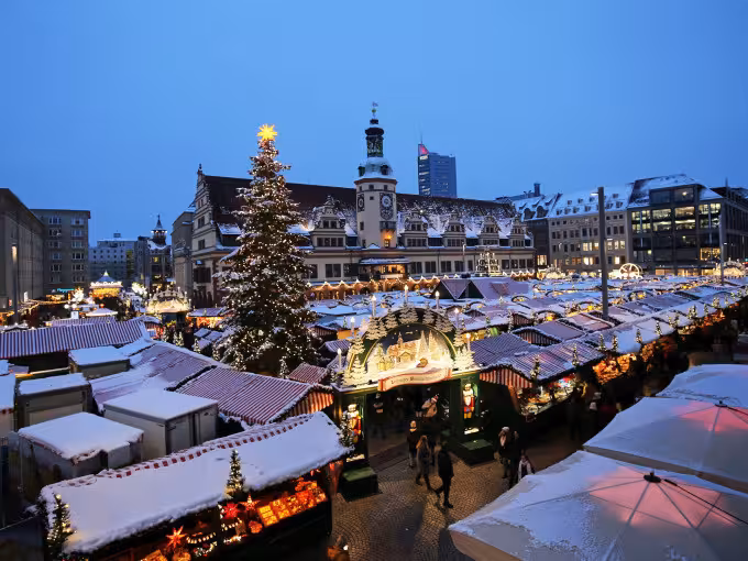 Leipziger Weihnachtsmarkt - zwischen Lebkuchen und Lichterglanz 