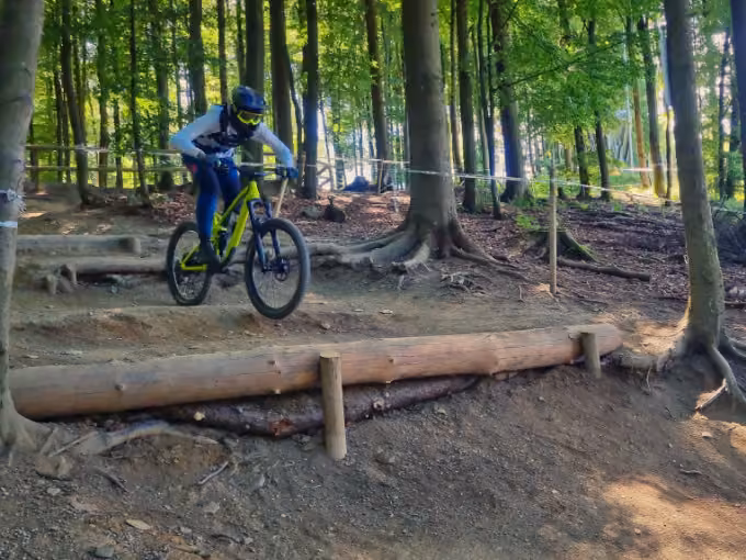 Willingen - Springen und Droppen der Kurs Airtime Junkies