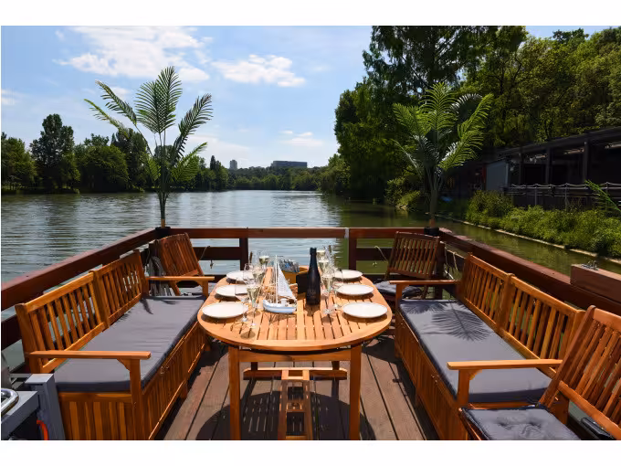 Exklusives Floßboot "Fischle"  