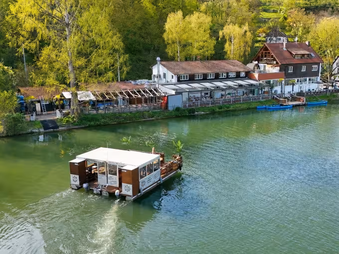 Exklusives Floßboot "Fischle"  