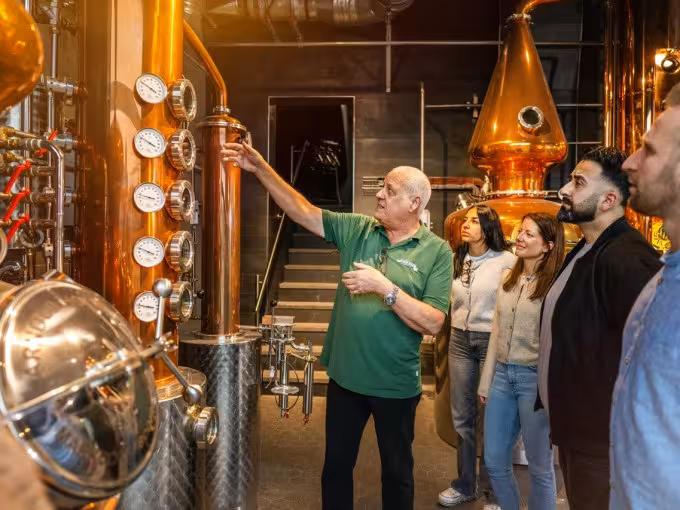 Führung tiefster Bierkeller der Welt + Brauerei & Brennerei + Tasting