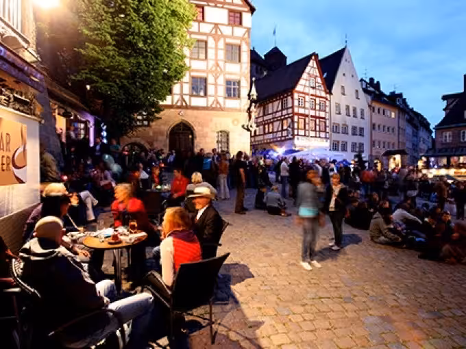 Die Altstadt im Abendlicht