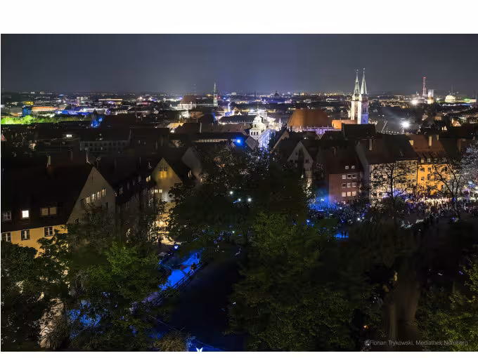 Die Altstadt im Abendlicht
