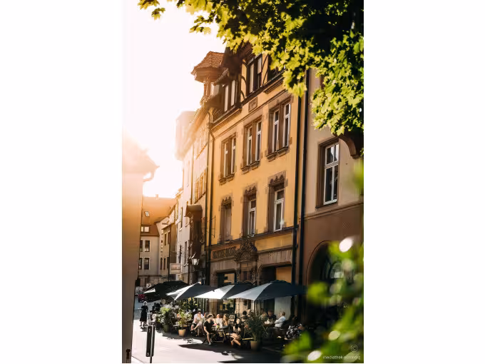 Die Altstadt im Abendlicht