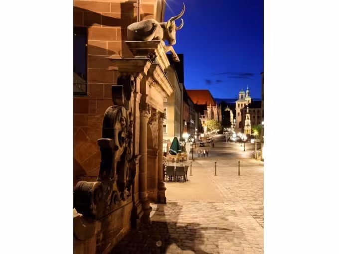 Die Altstadt im Abendlicht