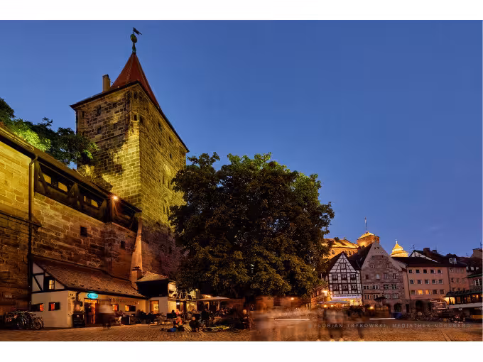 Die Altstadt im Abendlicht