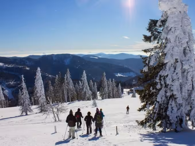 geführte Schneeschuhwanderung am Feldberg