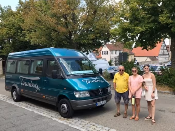 Minibus-Tour Frankfurt a.M. - Rothenburg ob der Tauber - Abholung am Hotel RRCMINI02
