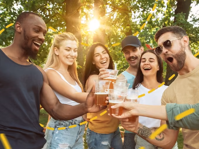 Hangover Bier Tour + inkl. 2 Bier pro Person 