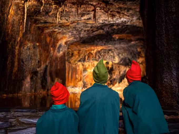 Familienführung im Schaubergwerk Feengrotten + optional Abenteuerwald Feenweltchen