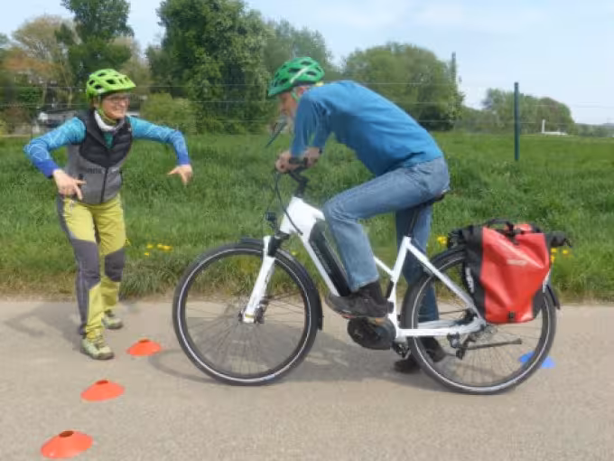 Fahrrad-Fahrsicherheitstraining Pedelec - Teilnahme an unseren offenen Terminen