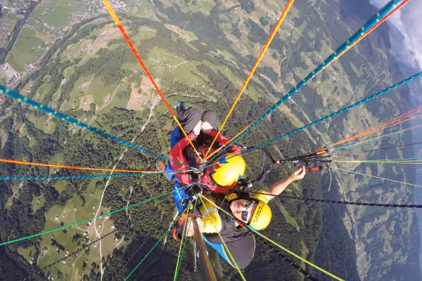 Paragleiten Montafon Gleitschirm Tandemflug online buchen