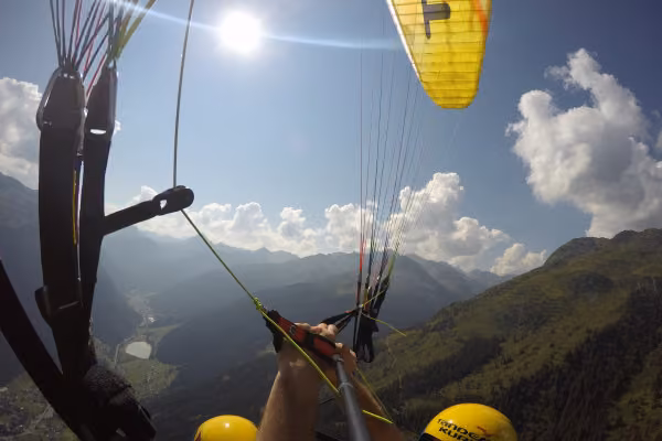 Erlebnisgutschein online buchen - Tandemflug - Gleitschirm - Tandemspung - Fliegen online buchen