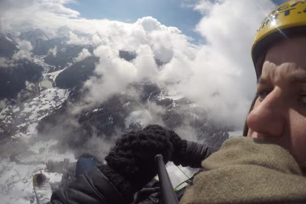 Paragleiten Tandemflug in Gaschurn St.Gallenkirch und Schruns 
