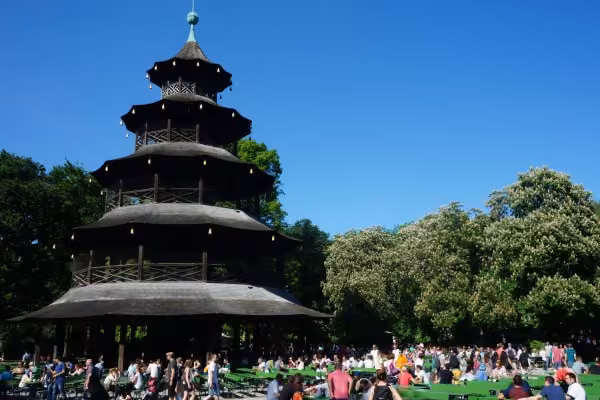 Sulky-Tour zum Chinesischen Turm