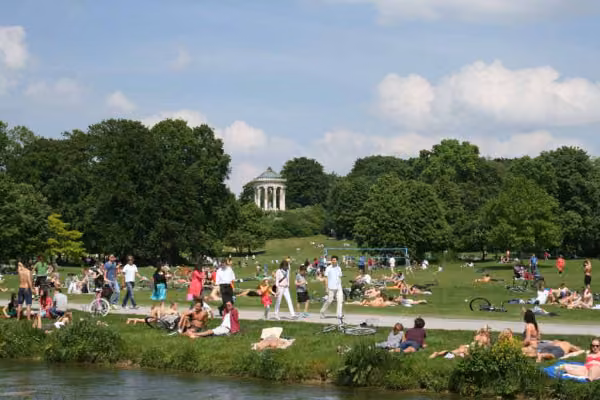 Sulky-Tour zum Englischen Garten