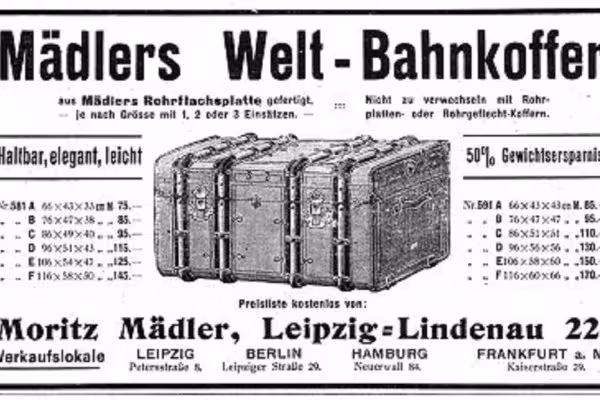 Wir zeigen, wo und wie der Kofferfabrikant Mädler gewohnt hat.