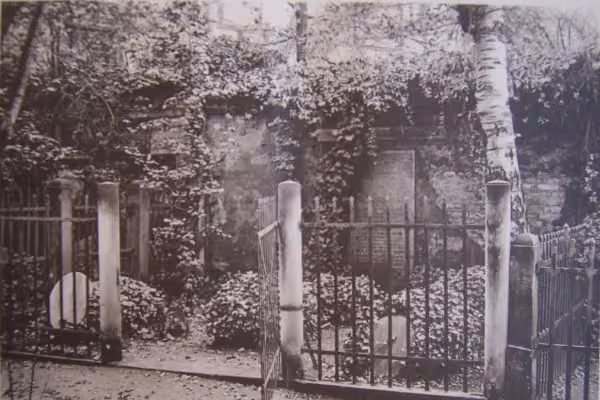 Das Grabmal von Käthchen Schönkopf, der Jugendfreundin von Wolfgang Goethe.