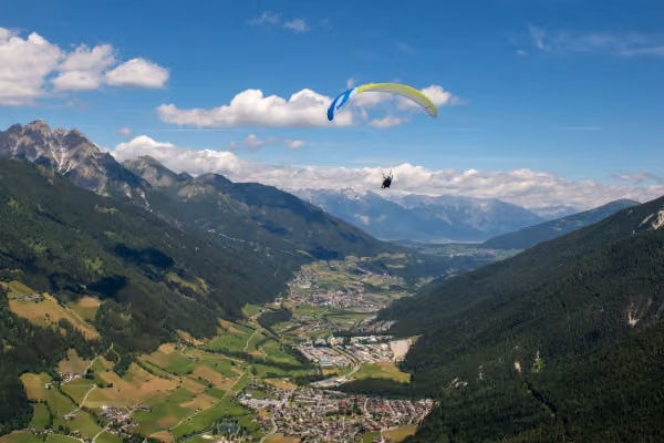 Blick Richtung Innsbruck