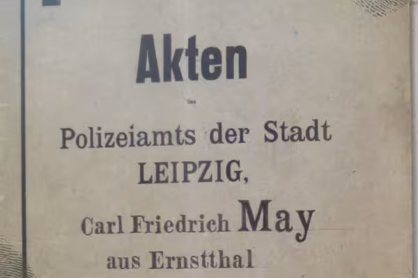 Wir berichten über Prominente wie Karl May, die in Leipzig straffällig wurden.