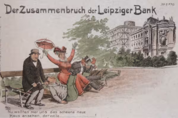 Die Pleite der Leipziger Bank brachte viele Sparer um ihr Vermögen ...