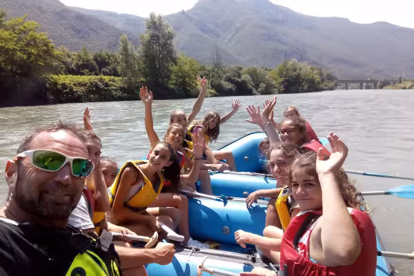 Rafting im Etschtal