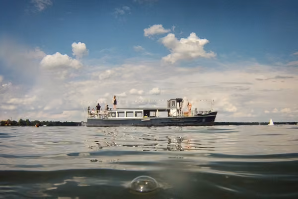 Ankern und entspannen auf dem Müggelsee