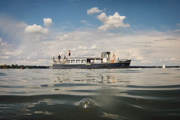 Ankern und entspannen auf dem Müggelsee