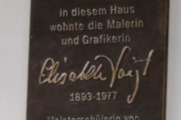 Elisabeth Voigt wirkte als Malerin in Schleußig.