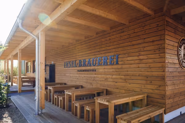 Insel-Brauerei Biergarten