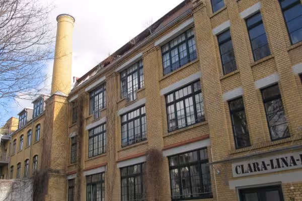 Wohnen in der Industriearchitektur.