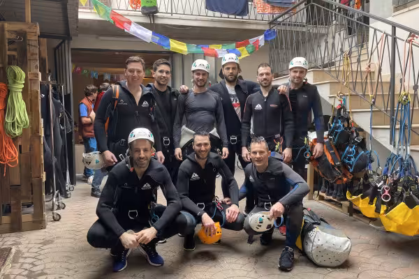 Canyoning Station in Brentino am Etsch 