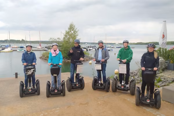 Tour mit Segway Lagune Kahnsdorf