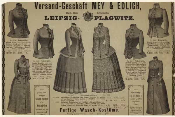 Mey & Edlich - eines der bekanntesten Textilfirmen.