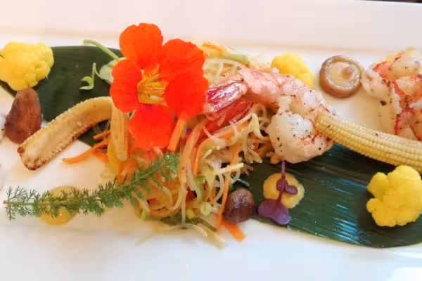 Dinner for two, auf den Tellern von uns angerichtet. Gerne verwenden wir auch Ihr Porzellan