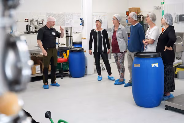 Vorstellung der einzelnen Produktionsschritte