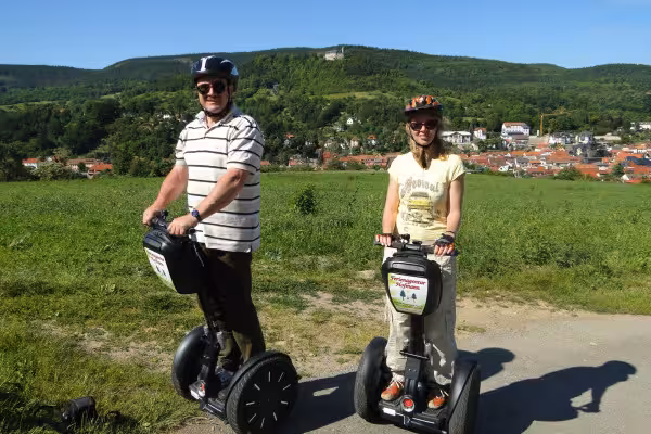 Blick zur Butg greifenstein