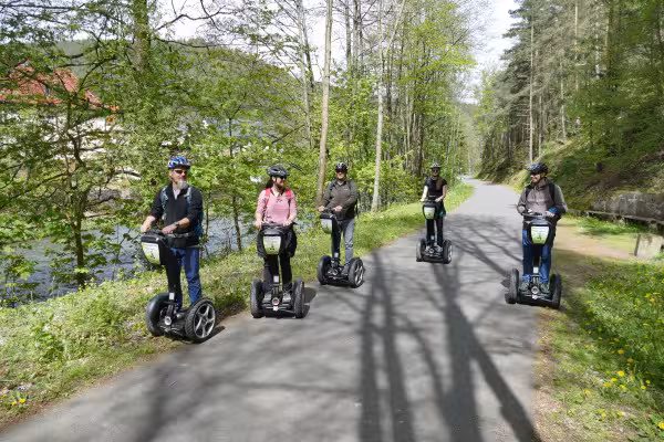 Auf dem Schwarzatal Radweg
