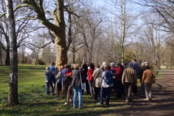 Die Geschichten & Gesichte des  Mühlparks finden reges Interesse.