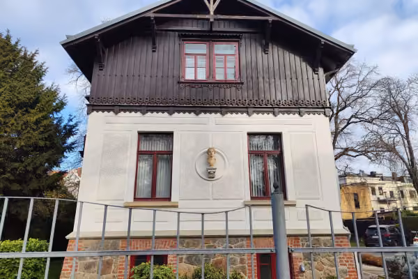 Sehenswert; Die Villen im schweizer Stil gestaltet.