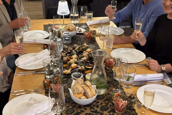 Tischgelage mit Tapas