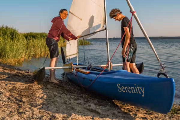 Gemeinsamer Start ins Segelerlebnis