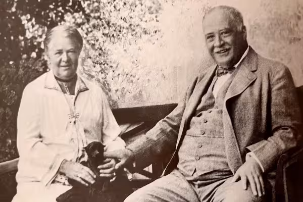 Marie Antonie und James Loeb