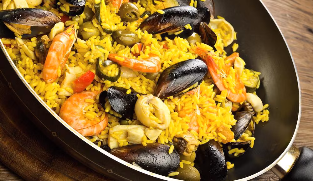 Spanische Paella kochen in Dresden