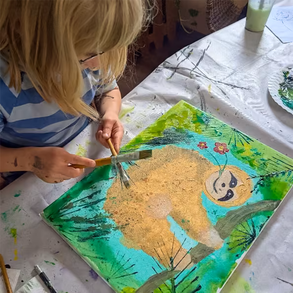 ArtNight Kids: Faultier - Kreativwerkstatt Baumann (Jockgrim, nicht direkt in Karlsruhe!)